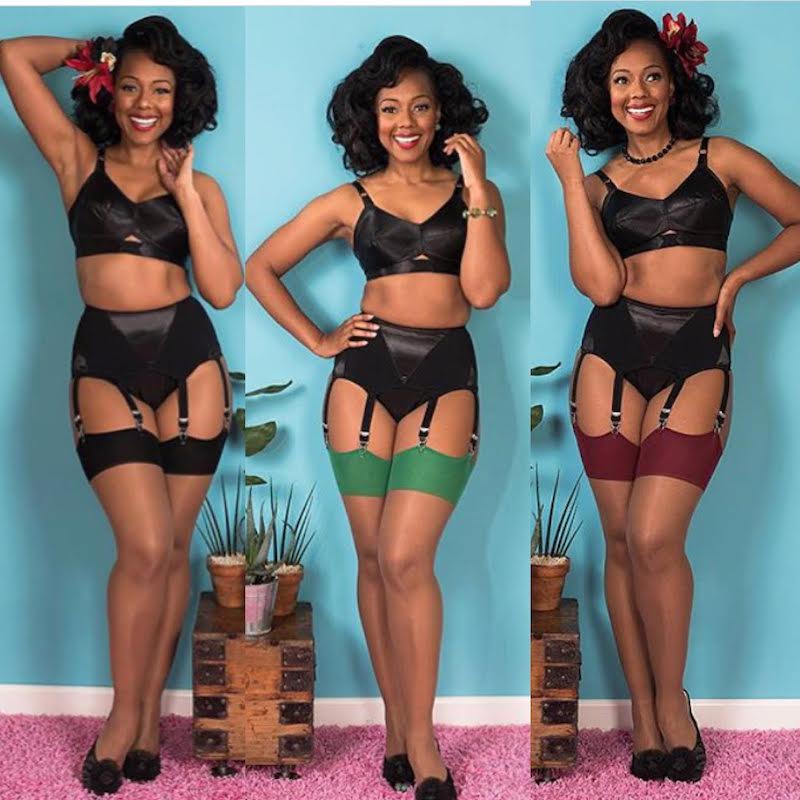 pinup of the month Burlesque Baby